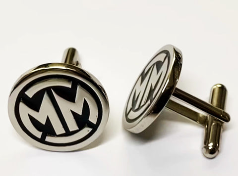 High-End  Stainless Steel Cufflinks With Custom Design Or Writing Engraved